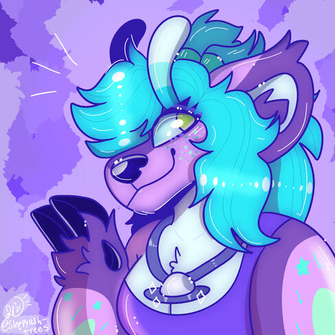 Detailed headshot/bust